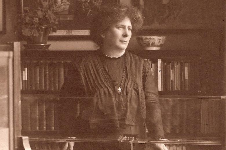 Hertha Ayrton in her laboratory, taken by J Russell & Sons, 1910 (archive reference: GCPH 7/3/3/2)