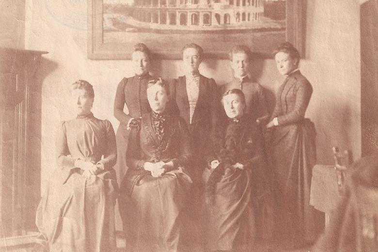 The Resident Staff, circa 1890 (archive reference: GCPH 6/1/1)
