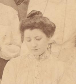 Ellen Delf, taken from the first year photograph by an unknown photographer, 1902 (archive reference: GCPH 11/4a/36/42)