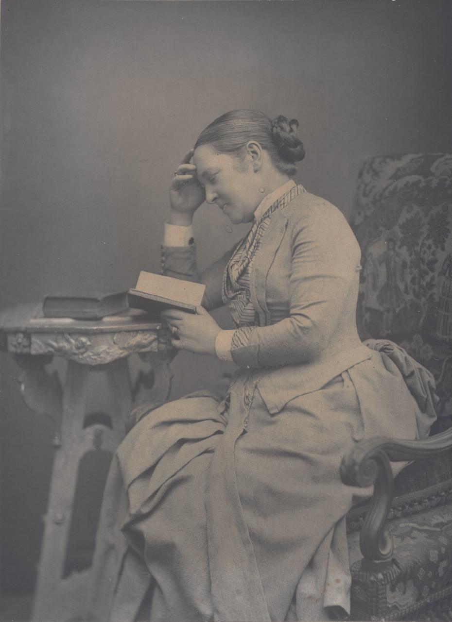 Elizabeth Garrett Anderson by an unknown photographer, not dated (archive reference: GCPH 4/31).