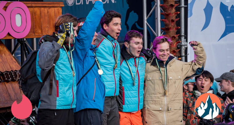 men's podium