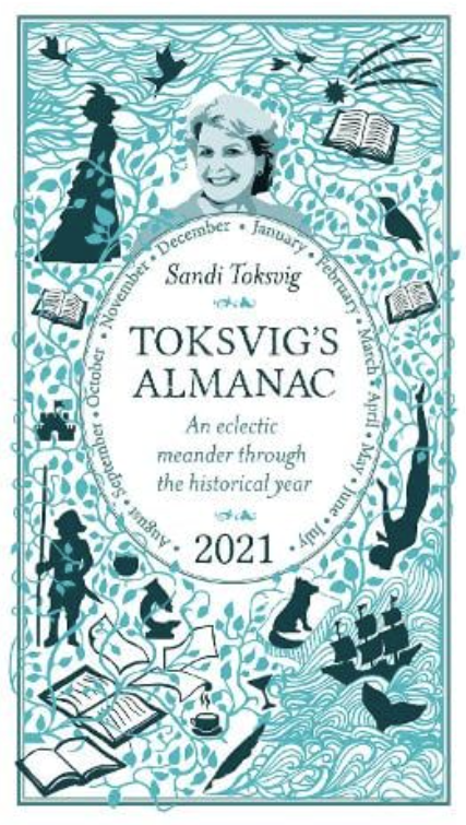 Sandi Toksvig's ' Toksvig's Almanac' hardback cover
