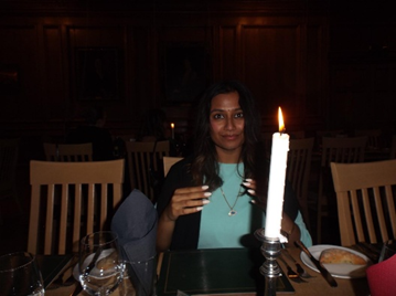 Saranka at a Formal Hall