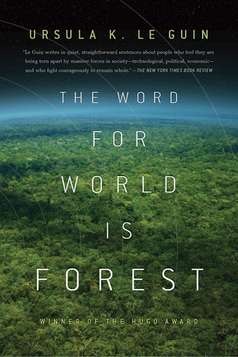 The Word for World is Forest book cover, Ursula K. Le Guin 