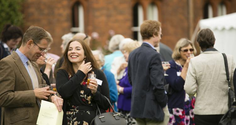 Guest attending an outside event