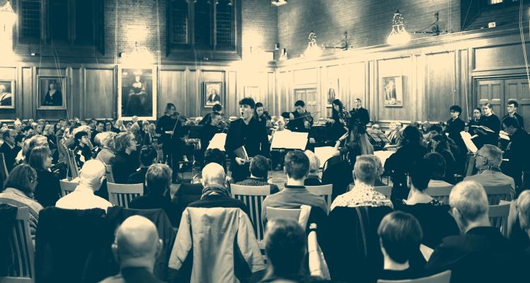 Bach St John Passion in the round at Girton College