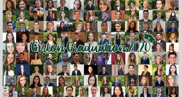 Girton College Graduation photo collage