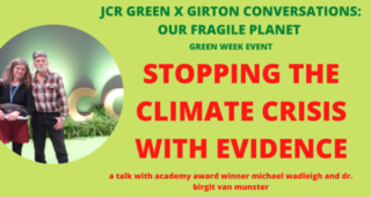 JCR Green Week promotional event image