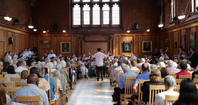 The 2025 May Week Concert performance in Great Hall