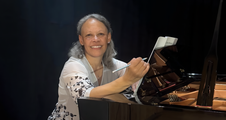 Althea Talbot-Howard at piano