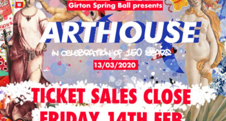 Girton Spring Ball information flyer