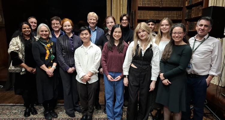 Hammond Science Communication Prize contestants, judges, The Mistress, and Dr Phil Hammond
