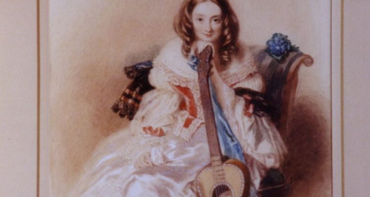 A portrait of Jane Catherine Gamble 