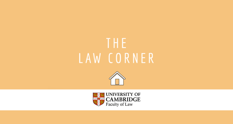 The Law Corner Logo and University of Cambridge Faculty of Law Logo