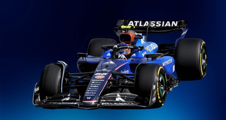 Atlassian Williams F1 car