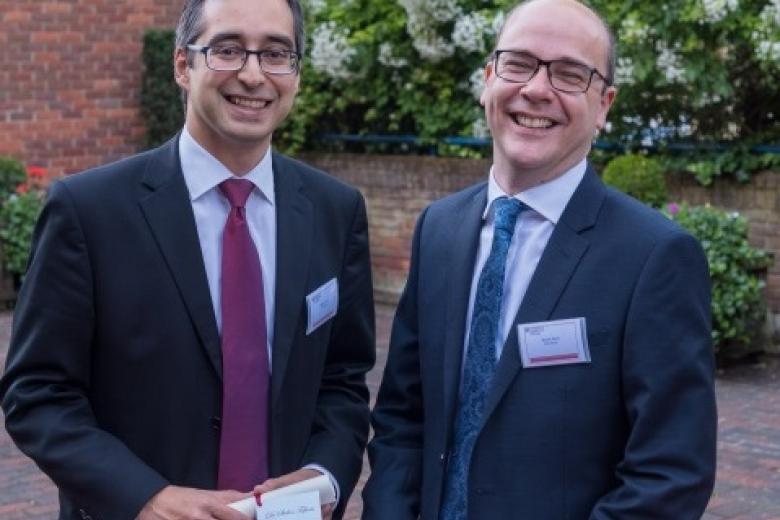  Pilkington Prize Winners 2018 Dr Stelios Tofaris and Dr Stuart Davis