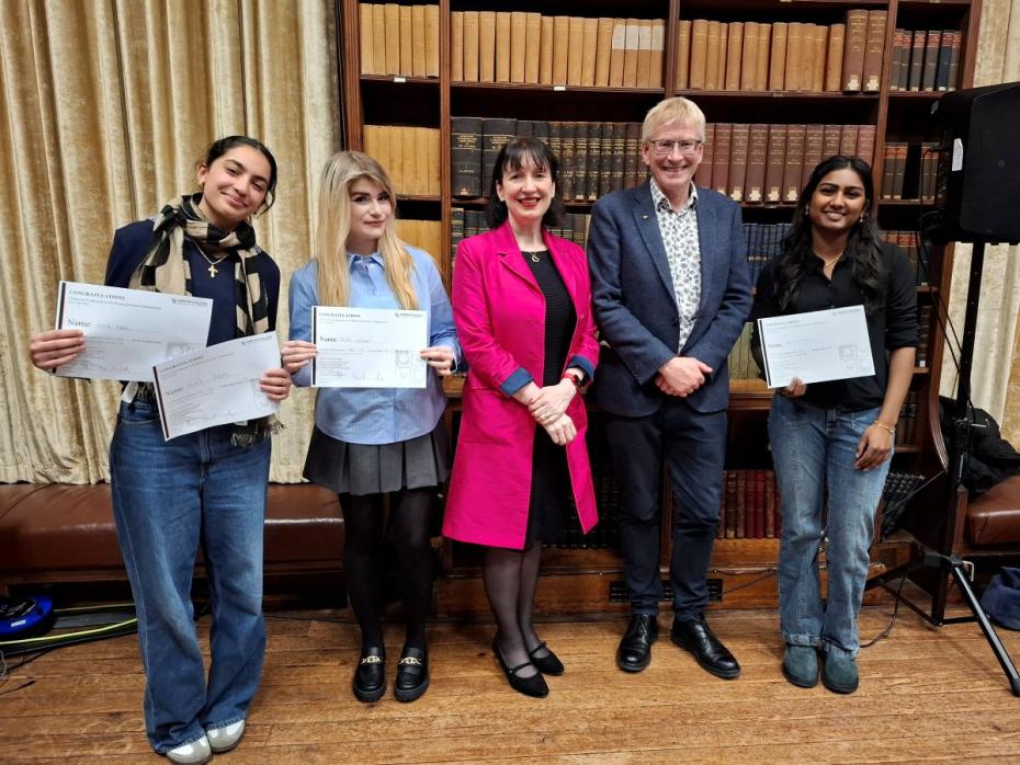 2025 winners with Phil Hammond