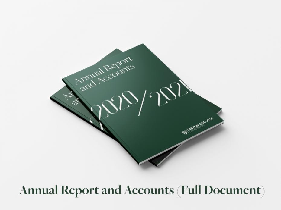 Annual Report and Accounts (Full Document) Publication cover image