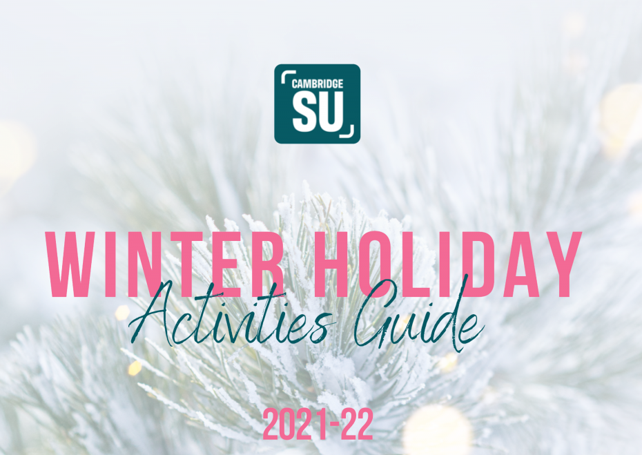 Cambridge SU Winter Holiday Activities Guide 2021-2022