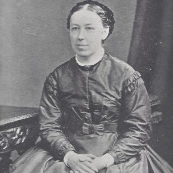 Photograph of Emily Davies, circa 1870 (archive reference: GCPH 5/4/9)