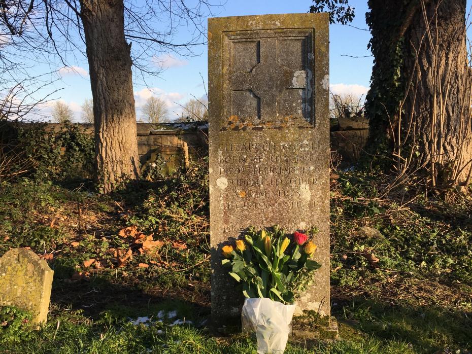 Elizabeth Welsh's gravestone