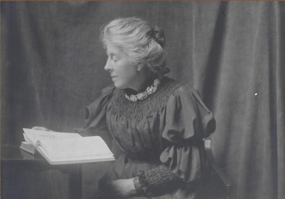 Image 12: EE Constance Jones, the College’s fourth Vice-Mistress, taken by an unknown photographer, 1900 (archive reference GCPH 5/7/4).