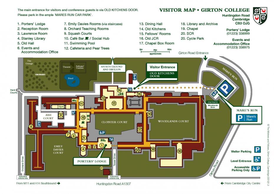 Travel Directions Girton College Travel Directions Girton College